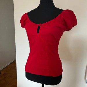 Red Hellbunny "Melissa" Pinup Blouse